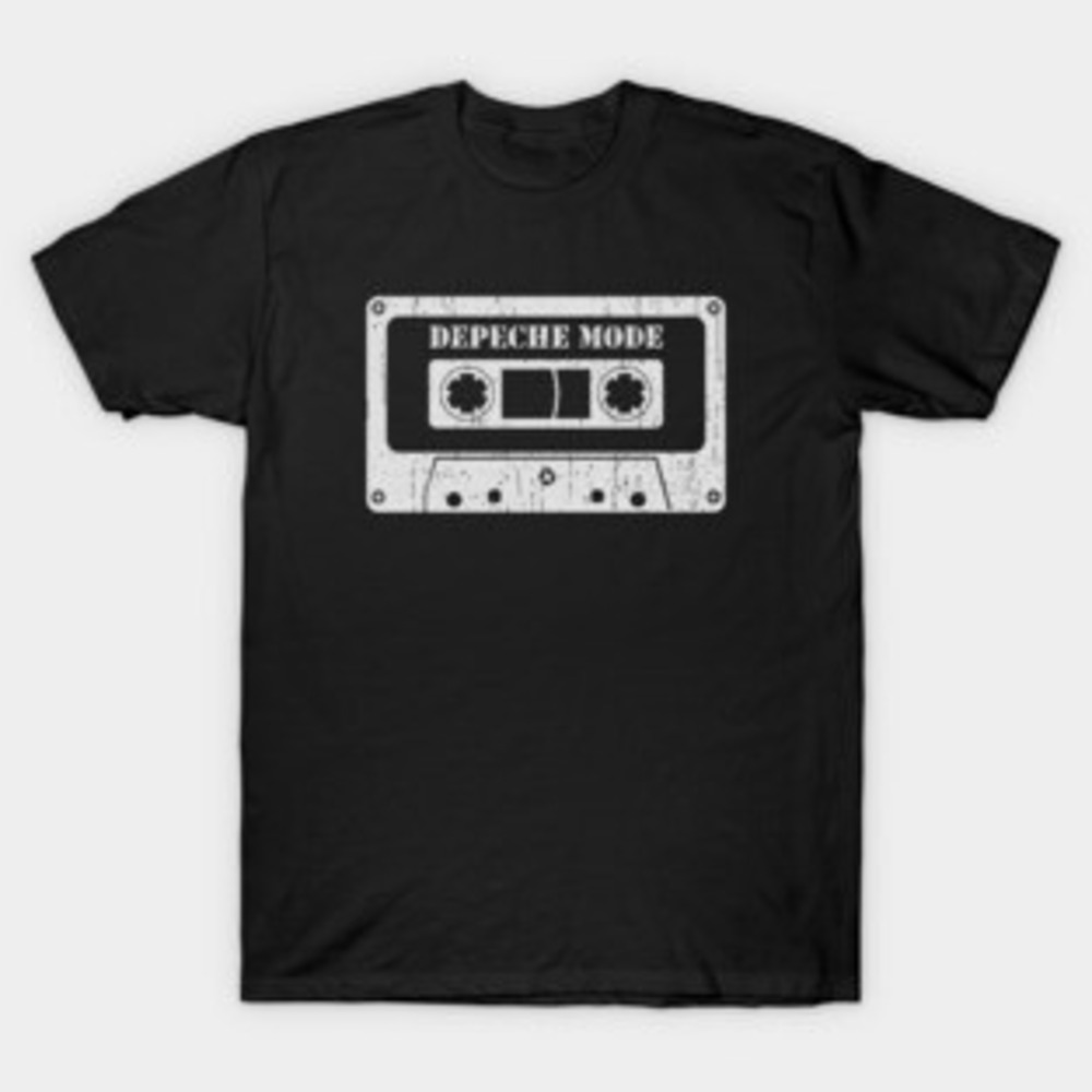 Depeche Mode Graphic Black T-Shirts